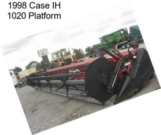 1998 Case IH 1020 Platform