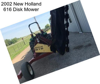 2002 New Holland 616 Disk Mower