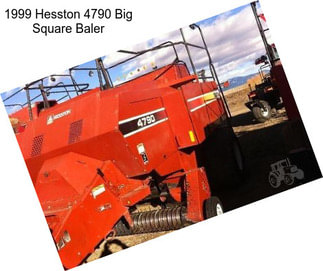 1999 Hesston 4790 Big Square Baler