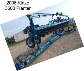 2008 Kinze 3600 Planter