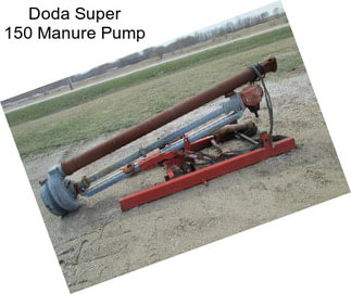 Doda Super 150 Manure Pump