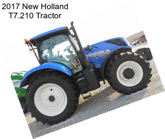 2017 New Holland T7.210 Tractor