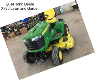 2014 John Deere X730 Lawn and Garden