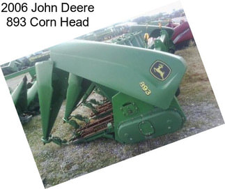 2006 John Deere 893 Corn Head