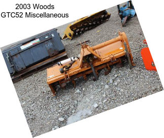 2003 Woods GTC52 Miscellaneous