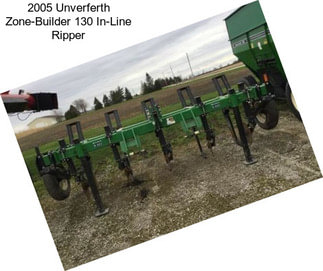 2005 Unverferth Zone-Builder 130 In-Line Ripper