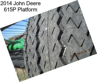 2014 John Deere 615P Platform