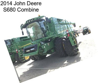 2014 John Deere S680 Combine