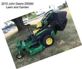 2015 John Deere Z950M Lawn and Garden