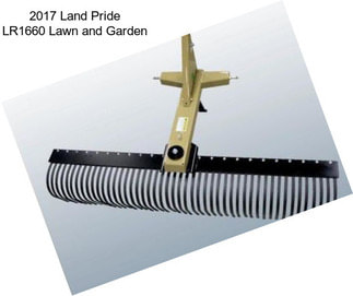 2017 Land Pride LR1660 Lawn and Garden
