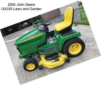 2004 John Deere GX335 Lawn and Garden