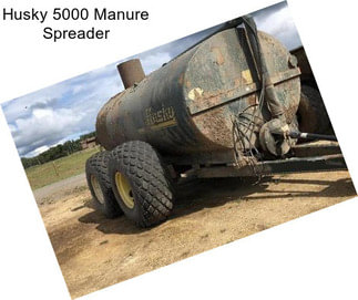 Husky 5000 Manure Spreader