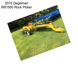 2015 Degelman RR1500 Rock Picker