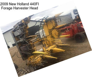 2009 New Holland 440FI Forage Harvester Head