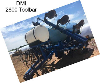 DMI 2800 Toolbar