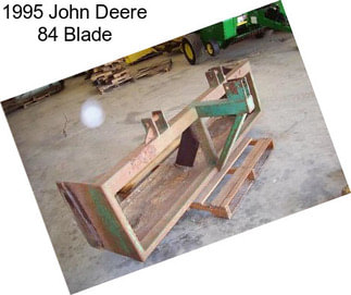 1995 John Deere 84 Blade