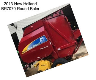 2013 New Holland BR7070 Round Baler