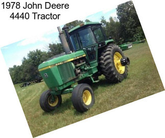1978 John Deere 4440 Tractor