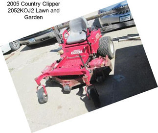 2005 Country Clipper 2052KOJ2 Lawn and Garden