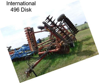 International 496 Disk