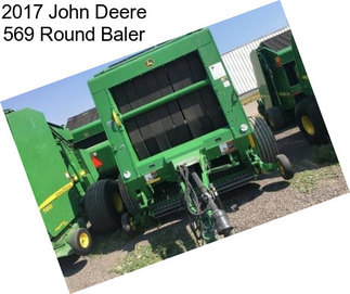 2017 John Deere 569 Round Baler