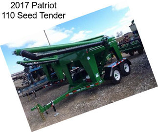 2017 Patriot 110 Seed Tender