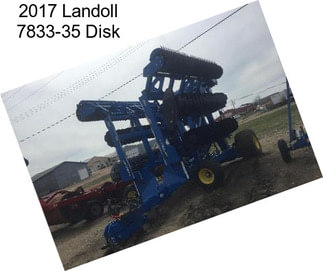 2017 Landoll 7833-35 Disk