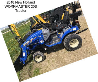 2018 New Holland WORKMASTER 25S Tractor