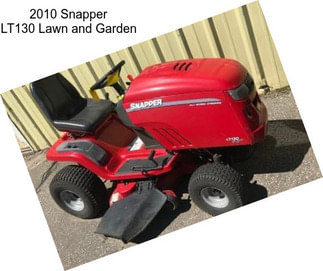 2010 Snapper LT130 Lawn and Garden