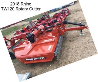 2018 Rhino TW120 Rotary Cutter