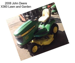 2008 John Deere X360 Lawn and Garden