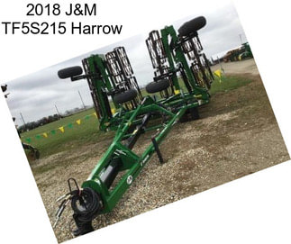 2018 J&M TF5S215 Harrow