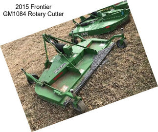 2015 Frontier GM1084 Rotary Cutter