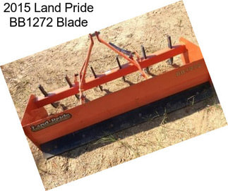 2015 Land Pride BB1272 Blade