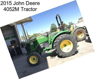 2015 John Deere 4052M Tractor