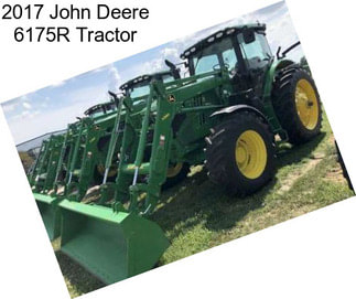 2017 John Deere 6175R Tractor