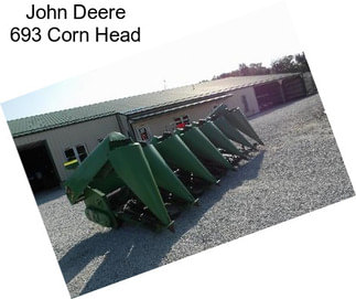 John Deere 693 Corn Head