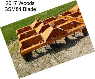 2017 Woods BSM84 Blade