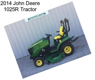 2014 John Deere 1025R Tractor