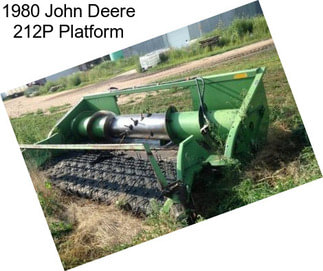 1980 John Deere 212P Platform