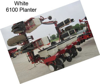 White 6100 Planter