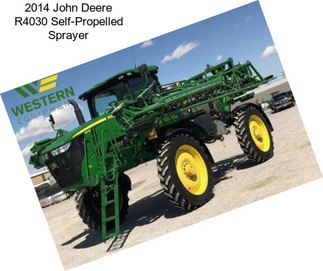 2014 John Deere R4030 Self-Propelled Sprayer