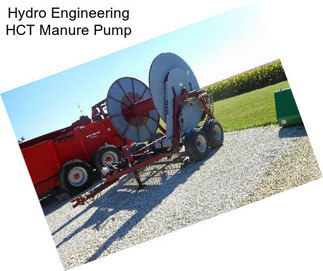 Hydro Engineering HCT Manure Pump