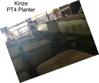 Kinze PT4 Planter