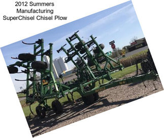 2012 Summers Manufacturing SuperChisel Chisel Plow