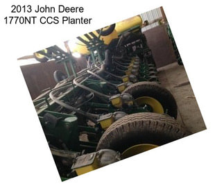 2013 John Deere 1770NT CCS Planter