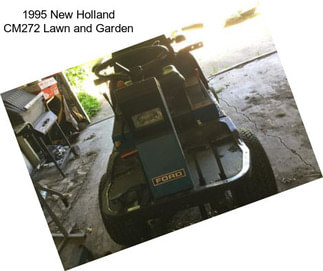 1995 New Holland CM272 Lawn and Garden