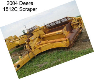 2004 Deere 1812C Scraper
