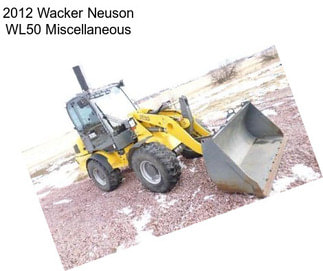 2012 Wacker Neuson WL50 Miscellaneous