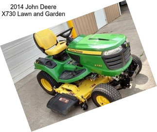 2014 John Deere X730 Lawn and Garden